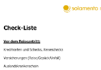 Reise-Checkliste